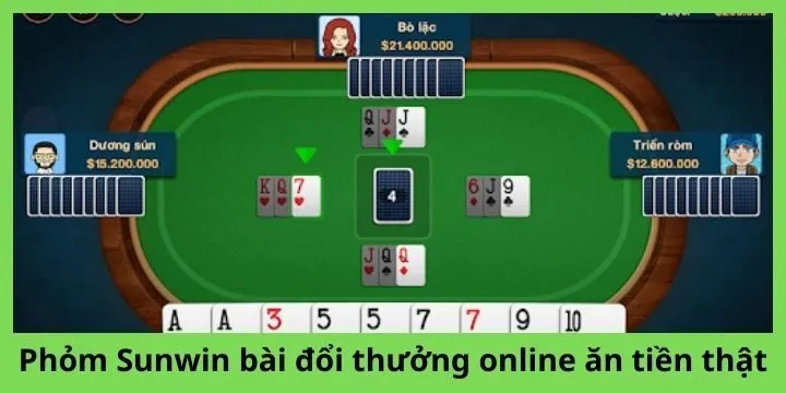 Phỏm Sunwin là game có giá trị thưởng cực lớn